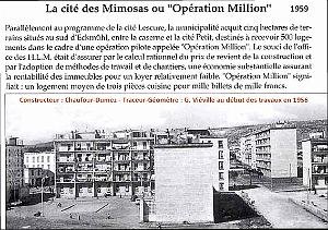 Oran - Cite   Petit - Mimosas - 1957